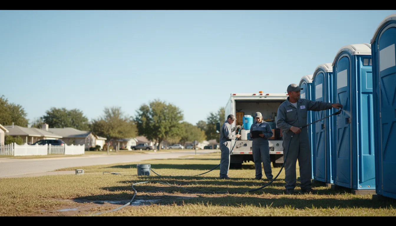 Long-Term Portable Toilet Rental in Riverdale, IL near me